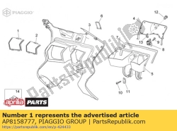 Aprilia AP8158777, Rh richtingaanwijzer, OEM: Aprilia AP8158777