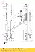 39P231411000, Yamaha, molla, forcella anteriore yamaha fz 800 2013 2014 2015, Nuovo