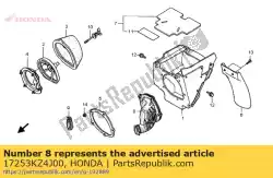 Here you can order the tube, air cleaner connect from Honda, with part number 17253KZ4J00: