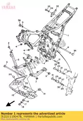 Aqui você pode pedir o frame comp. Em Yamaha , com o número da peça 3LD21110047B: