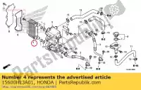 15600HL3A01, Honda, kern oliekoeler honda sxs700m2p sxs700m4p 700 , Nieuw