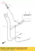 1PW263350000, Yamaha, cable, clutch yamaha ajs  2016, New