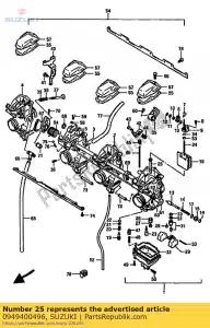 suzuki 0949400496 jato, agulha - Lado inferior