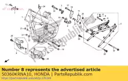 Aqui você pode pedir o guarda, l. Motor em Honda , com o número da peça 50360KRNA10: