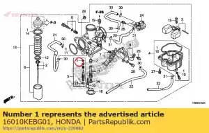 honda 16010KEBG01 pakkingset - Onderkant