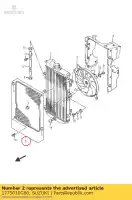 1775010G00, Suzuki, bewaker, radiator suzuki an ana burgman executive anaaz anz 650, Nieuw