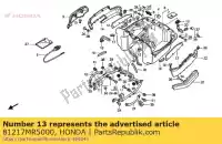 81217MR5000, Honda, grommet (b),seal honda pc pacific coast  pc800 800 , New