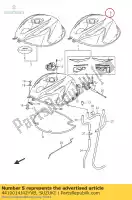 4410014J42YVB, Suzuki, serbatoio completo, carburante suzuki gsxr  z uf 30th anniversary moto gp yoshimura special edition gsx r600 r750 750 600 , Nuovo