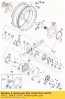 76010160000, KTM, remschijf 240mm ktm  super duke 1290 2014 2015 2016 2017 2018 2019 2020, Nieuw