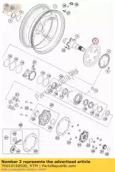 Aqui você pode pedir o disco de freio 240mm em KTM , com o número da peça 76010160000: