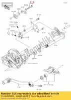 311BA0600, Kawasaki, nut-hex kl650e8f kawasaki  d d tracker eliminator en er gpx gpz gtr kdx kfx kle klx klz kmx kx ltd ninja vn voyager vulcan z zephyr zg zl zrx zx zxr zz r zzr 125 140 150 200 250 300 450 500 650 750 820 900 1000 1100 1200 1700 2000 1985 1986 1987 1988 1989 1990 1991 1992 1, Novo