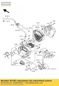 kawasaki 921920135 tubo, 9x15x800 vn2000-a1 - Lado inferior