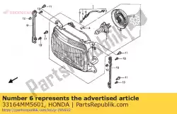Aqui você pode pedir o socket comp., posi em Honda , com o número da peça 33164MM5601: