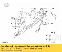 61312316927, BMW, interruptor del sistema de control de secuencia de tonos (hasta 06/2004) bmw  650 1150 2001 2002 2003 2004 2005 2006 2007, Nuevo