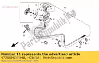 47200MGSD40, Honda, leva, parkin honda nc  xa integra d dct xd dtc sd s x sa nc700sd 700 , Nuovo