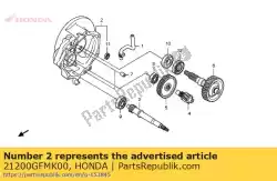 Aqui você pode pedir o comp, missão em Honda , com o número da peça 21200GFMK00: