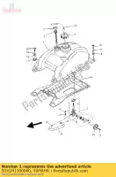 5GH241100000, Yamaha, fuel tank comp. yamaha yfm yfmfa kodiak x manual automatic yfmfw 400 44, New