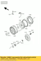 130871164, Kawasaki, embrague de cubo kawasaki klr klrc 650, Nuevo