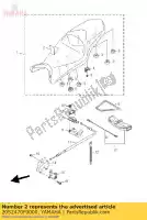 20S2470F0000, Yamaha, tampa do assento comp. yamaha xj 600 2009 2010 2011, Novo