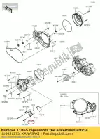 110651273, Kawasaki, 01 casquette kawasaki kx450 kx450x 450 , Nouveau