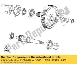 Piaggio Group 00057030100 ?o?ysko - Dół