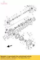 4KB461276000, Yamaha, calço, pinhão yamaha yfm yfmfw wolverine x 350 44, Novo