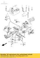 3692035F00, Suzuki, protettore, cablaggio suzuki gsx r 600 750 1000 2000 2001 2002 2003, Nuovo