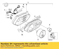 62117655534, BMW, bovenste deel van de behuizing bmw c1 125 200 2000 2001 2002 2003 2004, Nieuw