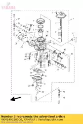 Here you can order the spring, diaphragm from Yamaha, with part number 4KM149330000: