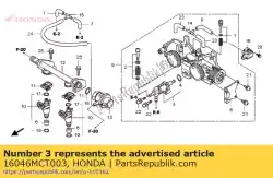 was assy. Van Honda, met onderdeel nummer 16046MCT003, bestel je hier online: