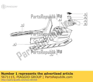 Piaggio Group 5671115 disk - Bottom side