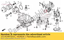 Here you can order the chain, oil pump drive (di from Honda, with part number 15141MFJD01: