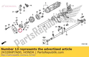 Honda 24328HP7A00 talerz, przewodnik - Dół