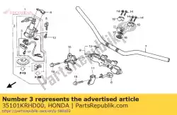 Here you can order the no description available at the moment from Honda, with part number 35101KRHD00: