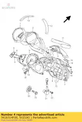 Here you can order the screw from Suzuki, with part number 3418314F00: