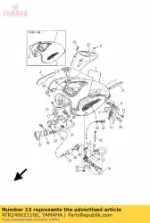 Ici, vous pouvez commander le cap assy auprès de Yamaha , avec le numéro de pièce 4TR246021100: