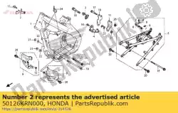 blijf, koppelaar van Honda, met onderdeel nummer 50126KRN000, bestel je hier online: