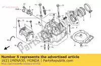 16211MENA30, Honda, isolator, gasklephuis honda crf 450 2009 2010, Nieuw