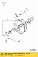 T2000071, Triumph, mouw triumph daytona 595 / 955i speed triple 885cc955cc (efi) > 141871 sprint rs > 139276 sprint rs 139277 > sprint st > 139276 sprint st 139277 > 208166 955 1997 1998 1999 2000 2001 2002 2003 2004, Nieuw