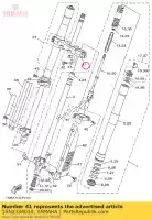 1SN2334010, Yamaha, Sotto parentesi comp yamaha yz85lw yz85 85 , Nuovo