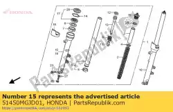 Qui puoi ordinare bolt assy., fr. Forchetta da Honda , con numero parte 51450MGJD01: