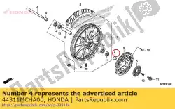 Here you can order the no description available at the moment from Honda, with part number 44311MCHA00: