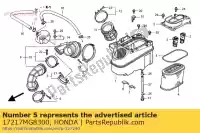 17217MG8300, Honda, pakowanie, pokrywa obudowy filtra powietrza honda vt 1100 1988 1994 1995 1996 1997 1998 1999 2000, Nowy