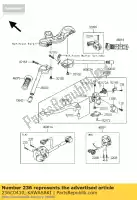 236C0410, Kawasaki, screw-pan-wsp-cros, 4x zx900-e1 kawasaki z zx zzr 600 900 1000 1200 2000 2001 2002 2003 2004 2005 2006 2007, Nuovo