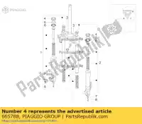 665788, Piaggio Group, forcella per parapolvere (mingxing - pezzi di ricambio) piaggio beverly bv zapma20s zapma210 zapma2100 zapma2200 250 300 350 2007 2009 2016 2017 2018 2019 2020 2021 2022, Nuovo