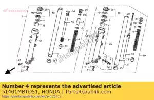 honda 51401MBTD51 nenhuma descrição disponível no momento - Lado inferior