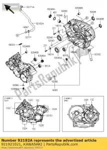 Kawasaki 921921021 buis, adempauze - Onderkant