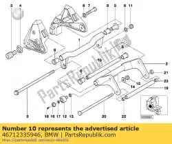 Here you can order the spacer sleeve, interior from BMW, with part number 46712335946: