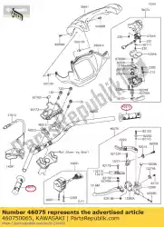 Tutaj możesz zamówić uchwyt ksv700a7f od Kawasaki , z numerem części 460750065: