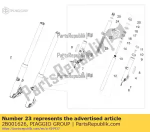 Piaggio Group 2B001626 rura - Dół
